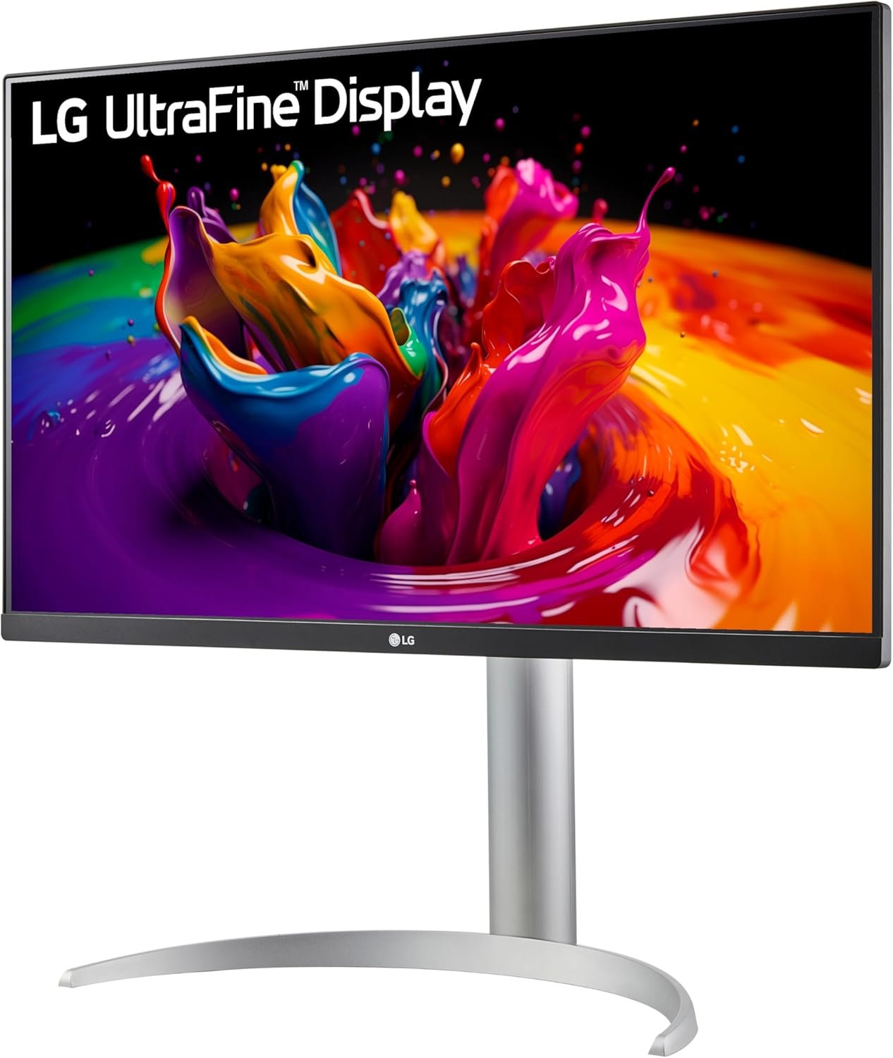 LG 27UP650-W 27” UHD (3840 x 2160) IPS Monitor HDR 400, Height, Pivot, Tilt Adjustable Stand - Image 5