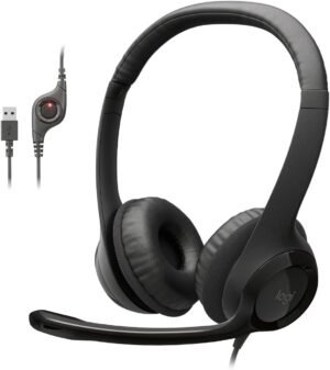 Logitech H390 USB Headset with Noise-Canceling Mic